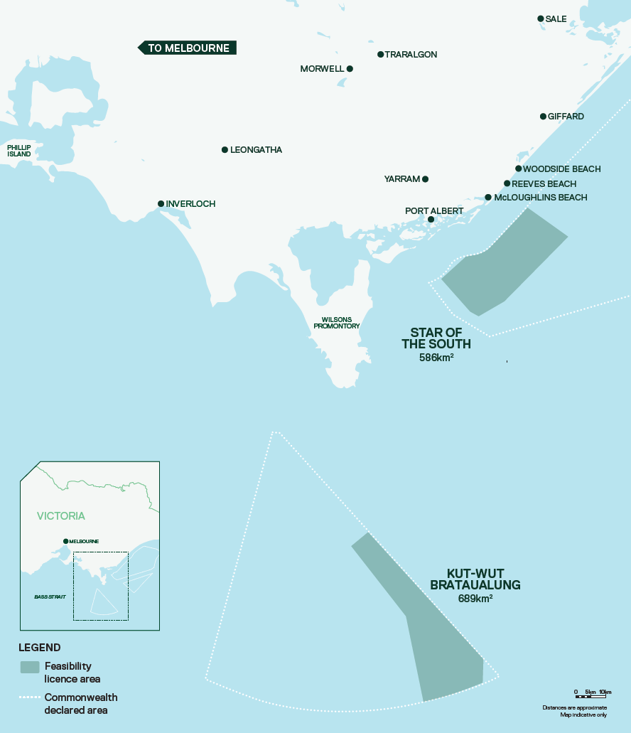 Star of the South and Kut-Wut Brataualung Projects Secure Offshore Wind Leases in Australia. Australia and New Zealand Projects to Live Under New Brand, Southerly Ten.